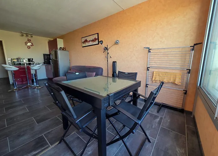 014 Cap D'agde 4 Personnes Avec Piscine Et Parking Appartement Agde